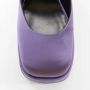 Versace Pre-owned Satin heels Purple Dames - Thumbnail 6