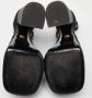 Versace Pre-owned Satin sandals Black Dames - Thumbnail 6