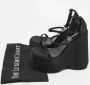 Versace Pre-owned Satin sandals Black Dames - Thumbnail 9