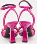 Versace Pre-owned Satin sandals Pink Dames - Thumbnail 4