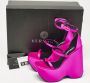 Versace Pre-owned Satin sandals Pink Dames - Thumbnail 8