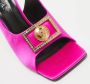 Versace Pre-owned Satin sandals Pink Dames - Thumbnail 5