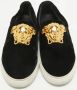 Versace Pre-owned Velvet sneakers Black Dames - Thumbnail 3