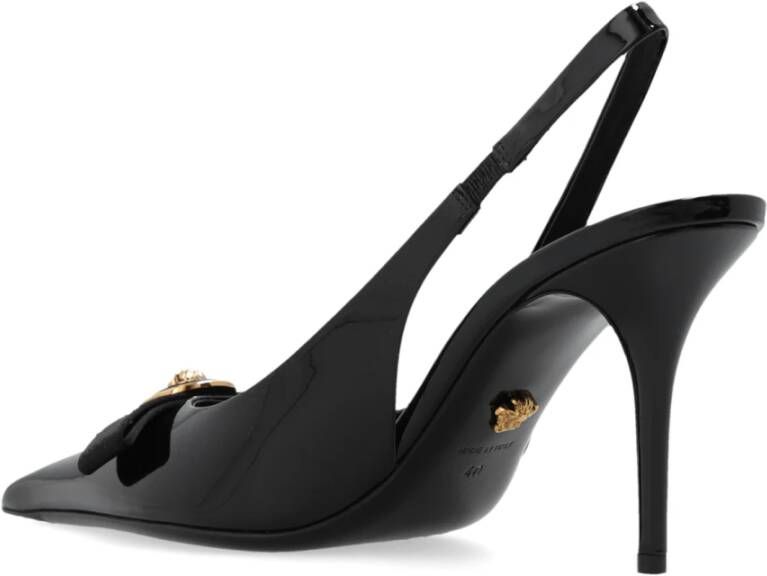 Versace Pumps met Medusa-hoofd Black Dames