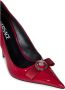 Versace Rode Lakleren Stilettohak Schoenen Red Dames - Thumbnail 8