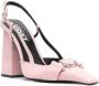 Versace Roze Patent Leren Slingback Hakken Pink Dames - Thumbnail 2