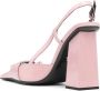 Versace Roze Patent Leren Slingback Hakken Pink Dames - Thumbnail 3