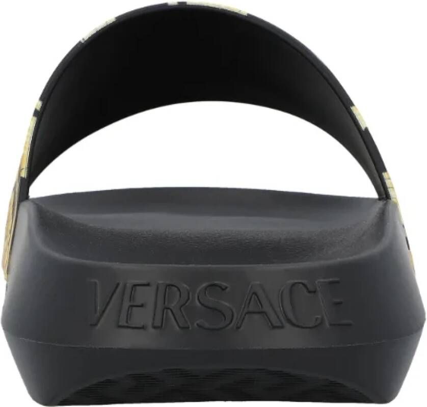 Versace Rubber flats Black Heren