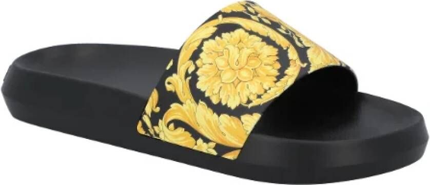 Versace Rubber flats Black Heren