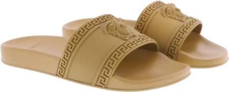 Versace Slipperss Beige Heren