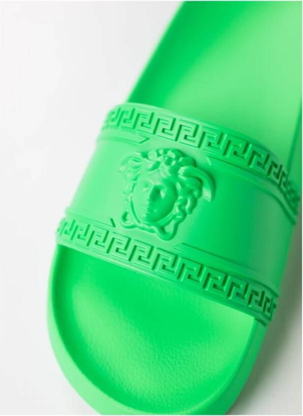 Versace Schuifregelaars Groen Heren