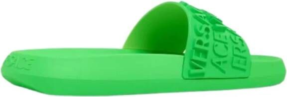 Versace Sliders Groen Heren