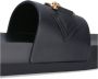 Versace Goudkleurige Medusa Open Teen Slides Black Heren - Thumbnail 4