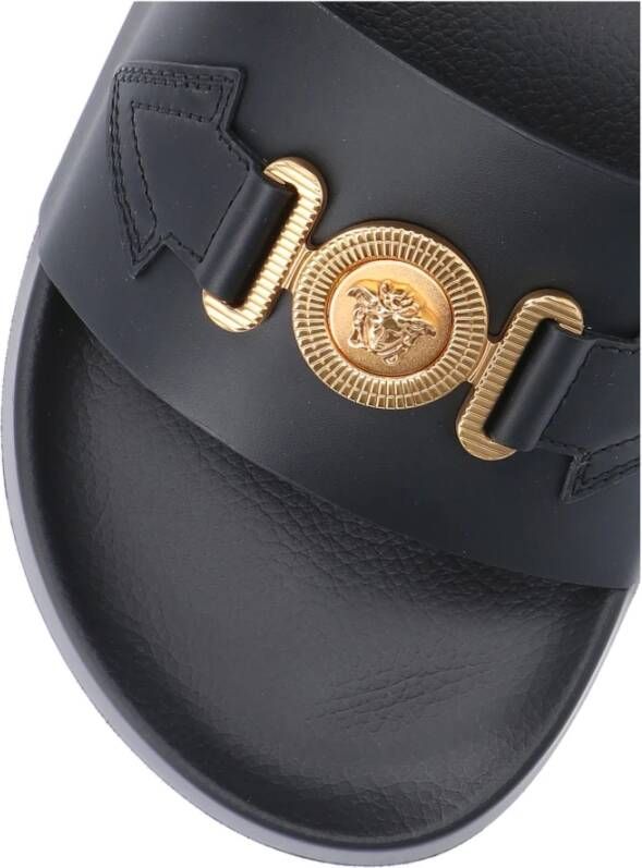 Versace Sliders Zwart Heren