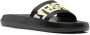 Versace Heren Pool Slide Sandalen Black Heren - Thumbnail 7