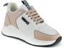 Versace Lichtroze en witte leren sneakers White Dames - Thumbnail 5