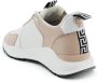 Versace Lichtroze en witte leren sneakers White Dames - Thumbnail 6