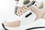 Versace Lichtroze en witte leren sneakers White Dames - Thumbnail 7