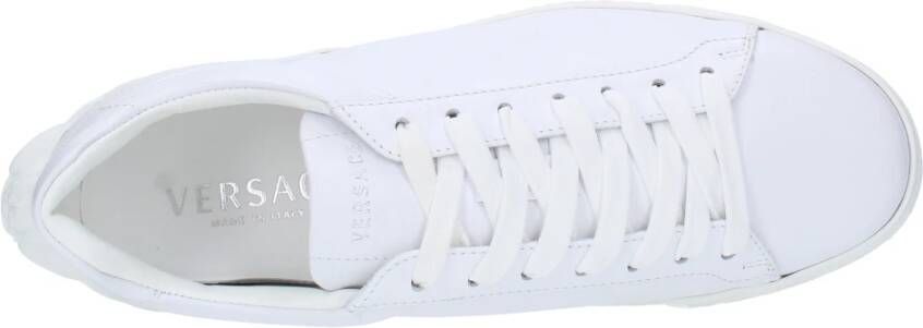 Versace Sneakers Wit White Heren