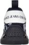 Versace Jeans Couture Logo Print Lage Sneakers voor Heren Black Heren - Thumbnail 10