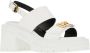 Versace Stijlvolle Sandalen voor Zomerse Dagen White Dames - Thumbnail 2