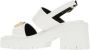 Versace Stijlvolle Sandalen voor Zomerse Dagen White Dames - Thumbnail 3