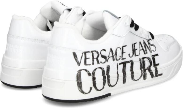 Versace Stijlvolle Sneakers voor Mannen en Vrouwen White Heren