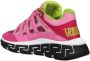 Versace Suede Low-Top Sneakers Pink Dames - Thumbnail 3