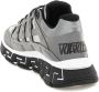 Versace Zilveren Stoffen Sneakers voor Gray - Thumbnail 5