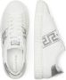 Versace Wit Zwart Kalfsleer Sneaker White Heren - Thumbnail 5