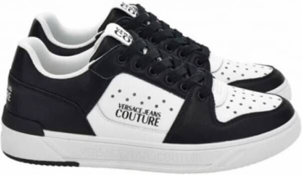 Versace Witte lage sneakers met logo Multicolor Heren