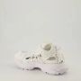 Versace Witte Leren Mand Schoenen Lente-Zomer 2025 White Dames - Thumbnail 3