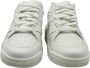 Versace Witte Leren Panel Sneakers White Dames - Thumbnail 2