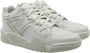 Versace Witte Leren Panel Sneakers White Dames - Thumbnail 3