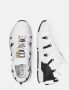 Versace Witte Sneakers met Gouden Logo Print White Heren - Thumbnail 3