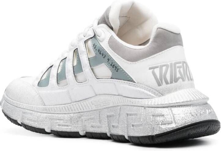 Versace Witte Sneakers voor Dames Aw23 Wit Dames