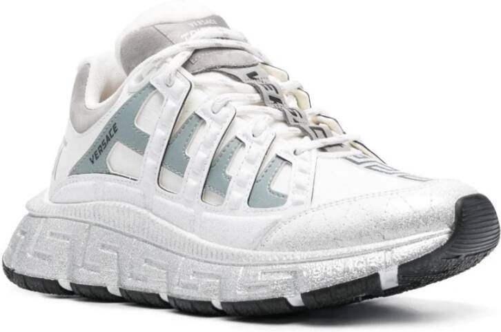 Versace Witte Sneakers voor Dames Aw23 Wit Dames