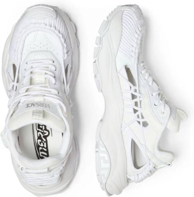 Versace Witte Sneakers voor Vrouwen White Dames