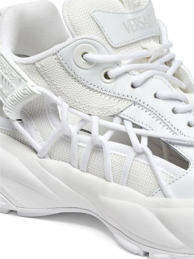 Versace Witte Sneakers voor Vrouwen White Dames