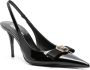 Versace Zwart Goud Schoenen Black Dames - Thumbnail 1