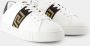 Versace Zwarte canvas sneakers met studs White Heren - Thumbnail 2