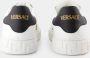 Versace Zwarte canvas sneakers met studs White Heren - Thumbnail 3