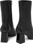 Versace Zwarte Kalfsleren Booties Black Dames - Thumbnail 2