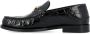 Versace Zwarte Krokodil Loafers Aw24 Black Heren - Thumbnail 3