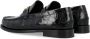 Versace Zwarte Krokodil Loafers Aw24 Black Heren - Thumbnail 4