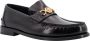 Versace Zwarte Loafer Schoenen met Iconische Medusa Black Heren - Thumbnail 2