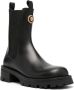 Versace Boots & laarzen Booties Ankle Boots Leather Black in zwart - Thumbnail 5