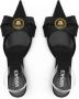 Versace Zwarte PVC Enkelband Kitten Hak Black Dames - Thumbnail 3