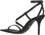 Versace Zwarte Satijnen Sandalen met Medusa Detail Black Dames - Thumbnail 3