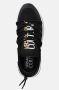 Versace Zwarte Sneakers met Gouden Logo Print Black Heren - Thumbnail 3